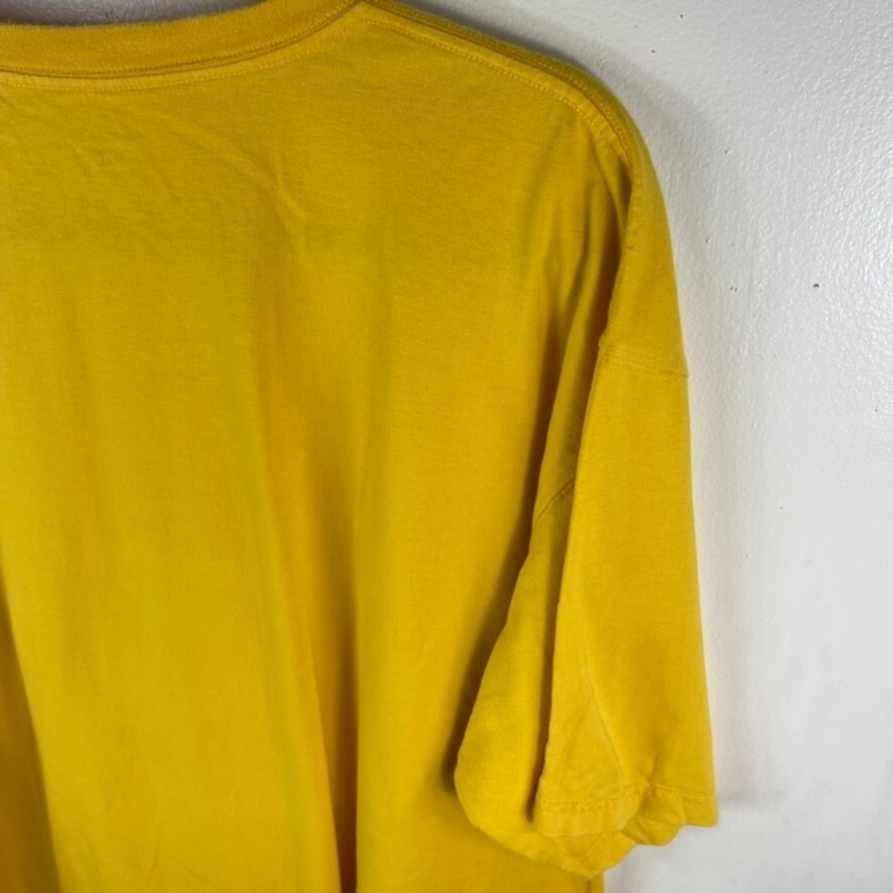 Vintage Patagonia Beneficial T-Shirt‎ XL Yellow Surf Ocean Graphic 90s Spellout - Picture 12 of 14